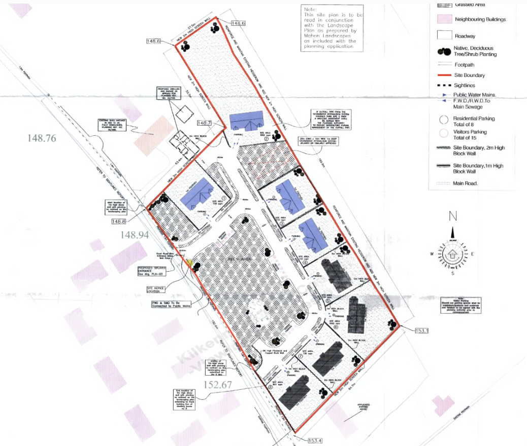 【Kilkenny】1.4公顷土地-完全规划申请可建8套独栋House