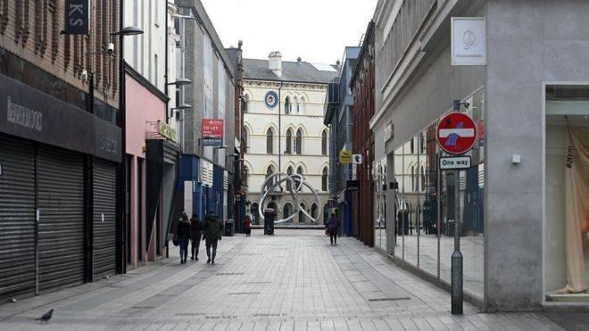 empty Belfast street