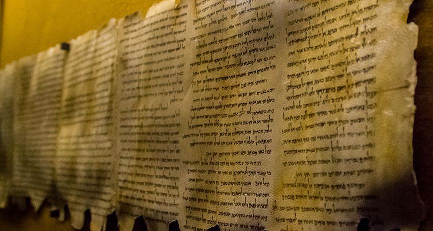以色列宣布发现新的死海古卷碎片，是目前最古老的希伯来圣经抄本（旧约）
