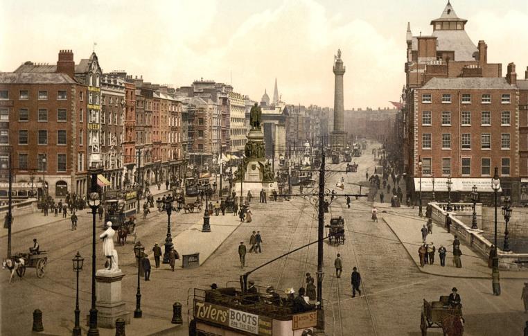 1,000多年来，都柏林城市的演变