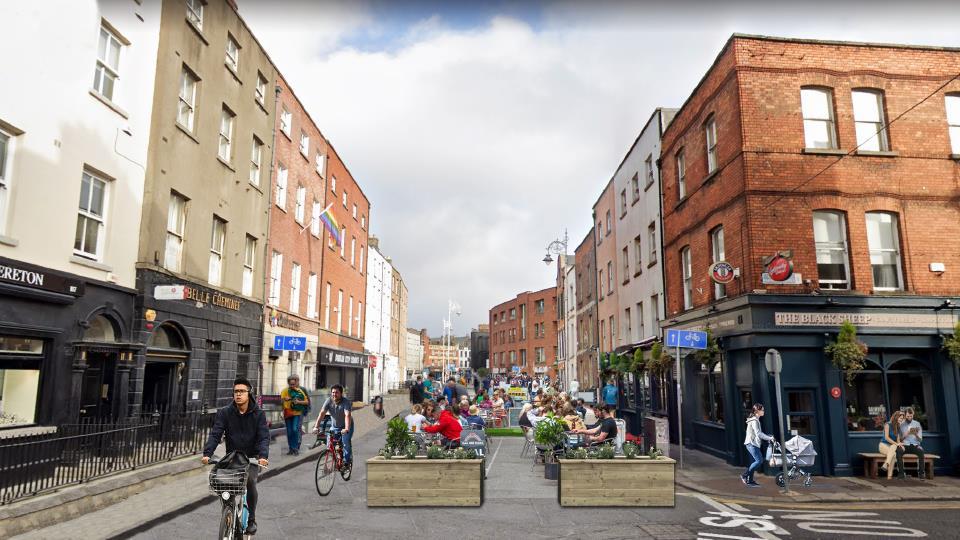 Capel街的餐馆受到都柏林市议会规划重视，将在这里增加步行区
