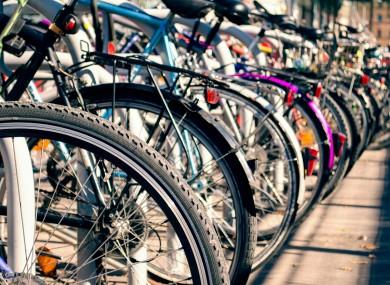 在过去的16个月中，爱尔兰全国有近7,000辆自行车被盗