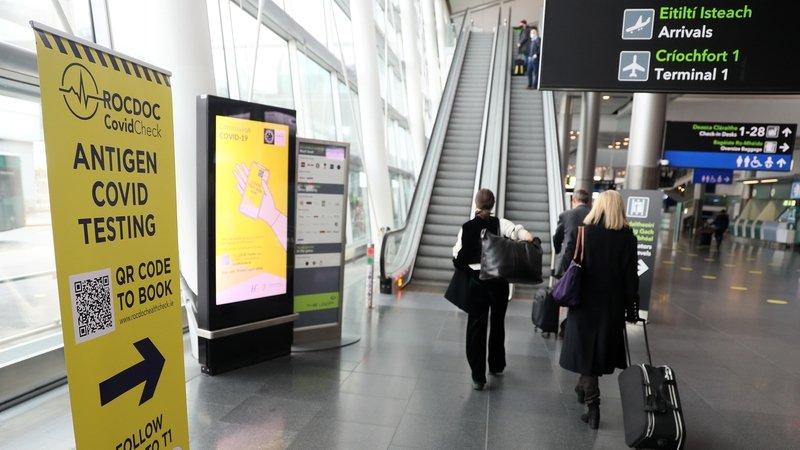 上周抵达都柏林机场的旅客增加了36%，超过2万人