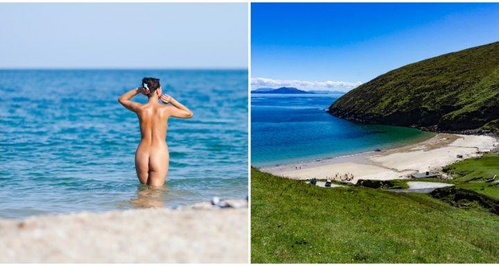 爱尔兰海滩惊现裸女，在拒绝穿衣后救生员打电话报警