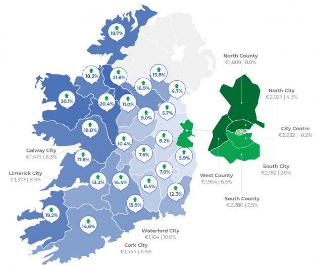 爱尔兰出租房屋数量创历史新低，租金持续上涨