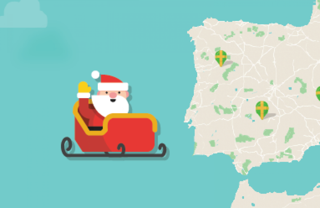 圣诞老人已经离开北极，预计几个小时后到达都柏林的领空