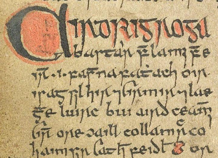 3,000多份用爱尔兰语写成的中世纪手稿可能随着时间的推移而遗失