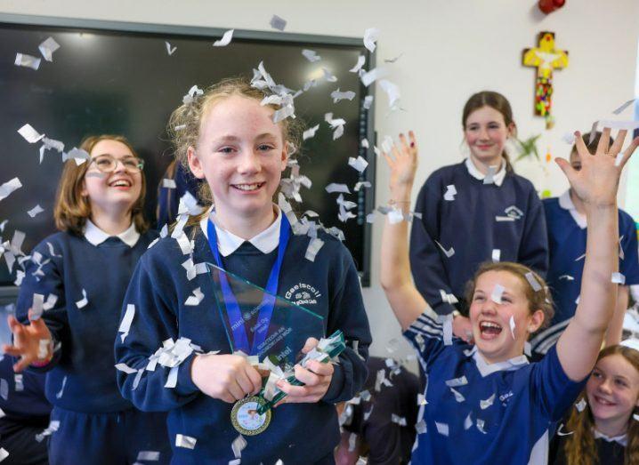爱尔兰Wicklow的12岁小学生被评为2022年英特尔迷你科学家