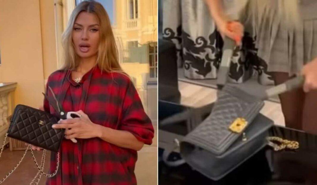 “拜拜香奈儿”，俄罗斯社交媒体最近流行啥？名人扎堆剪香奈儿包