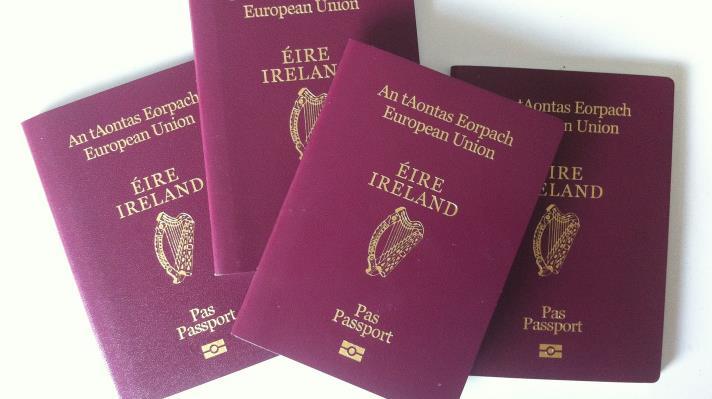 在北爱尔兰签发的爱尔兰护照数量首次超过了英国护照