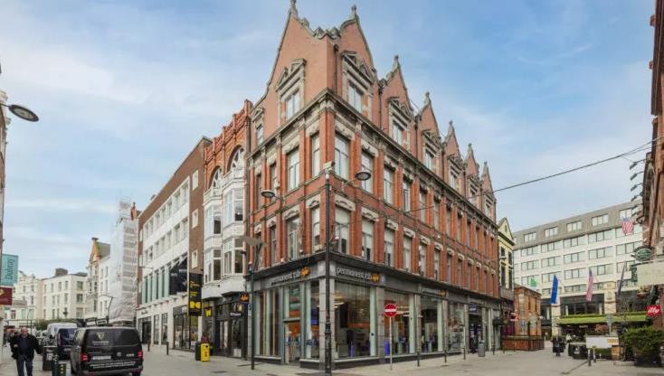 都柏林格拉夫顿街的Bewley's、Lush和PTSB所在大楼将被出售