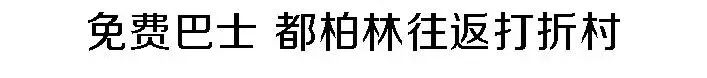 周末都柏林去打折村的免费巴士报名进行中