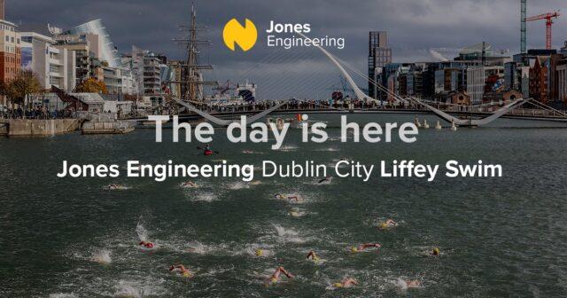 大约500人将在周六上午参加都柏林市利菲河游泳比赛