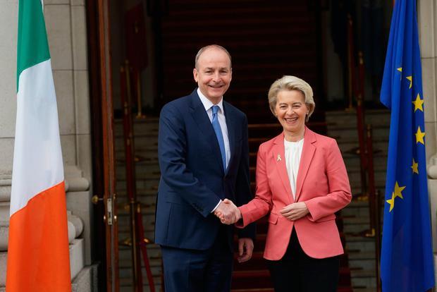 欧盟主席访问爱尔兰，称爱尔兰正在成为一个“清洁能源超级大国”