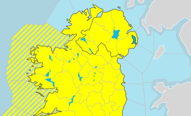 爱尔兰寒流来袭，今晚气温降至零下4度，预计将有大面积霜冻