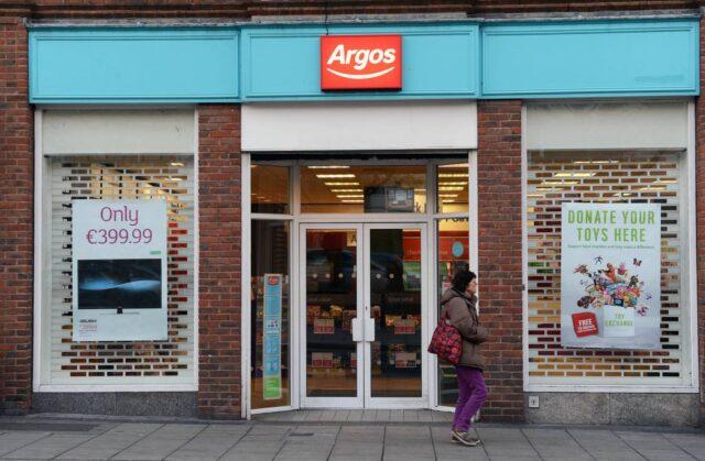 Argos将关闭其在爱尔兰的所有门店，数百人将失去工作