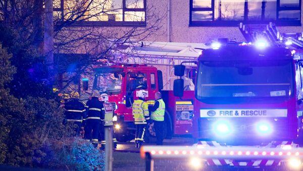 昨天下午，爱尔兰Wexford综合医院发生大火，200多名病人被疏散