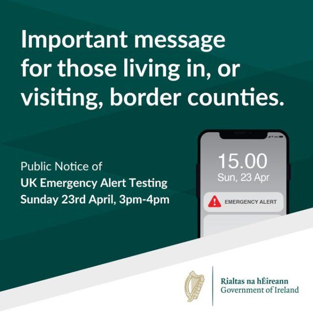 不要慌！爱尔兰今天可能会收到来自英国紧急警报系统的短信