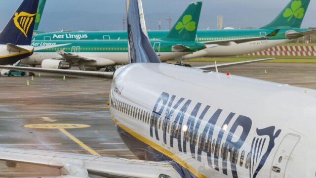 法国空管人员罢工，数十个往返爱尔兰的航班被取消
