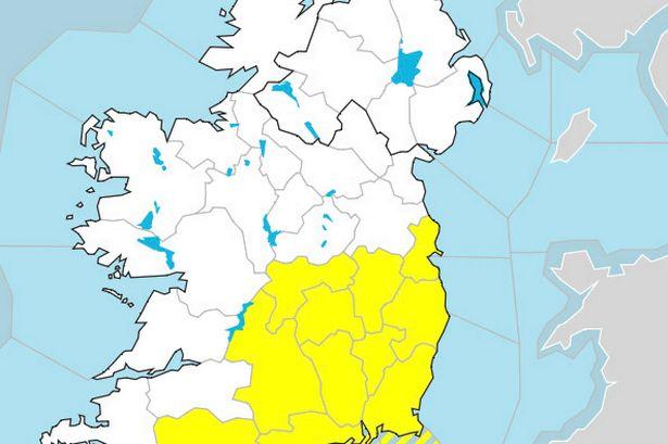 紧急雷暴警报：都柏林和其他10个郡可能出现洪水