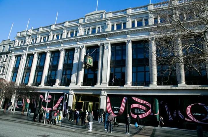 H&M和Flannels入驻都柏林市中心即将开张的大型购物商场