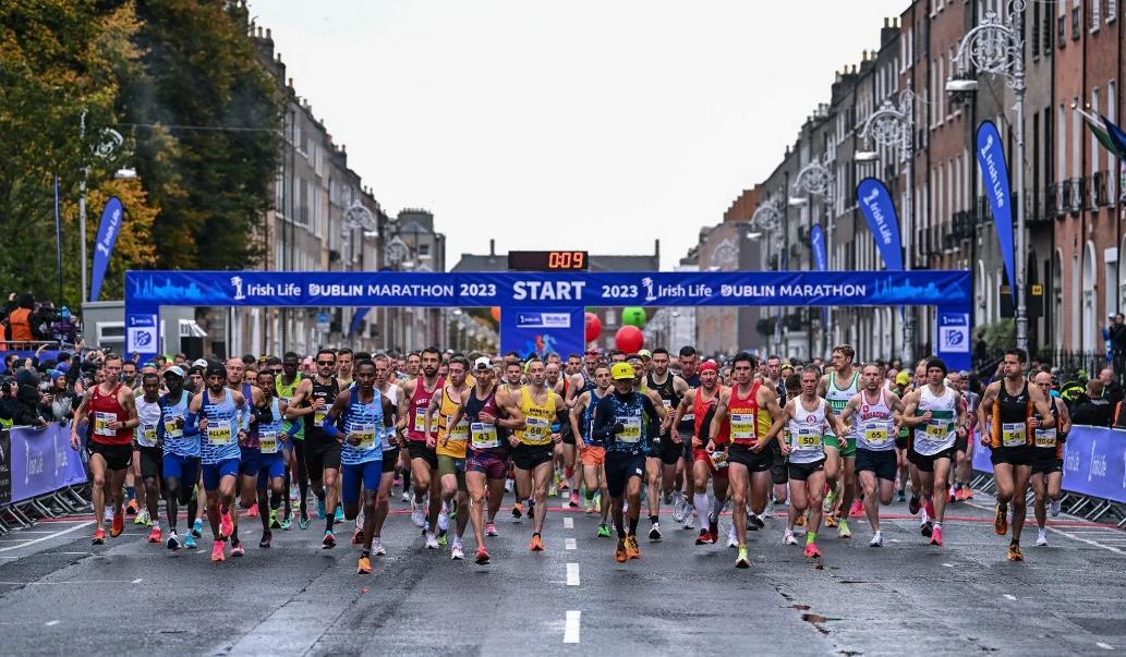 周日，都柏林马拉松冠军创造了新的赛道纪录