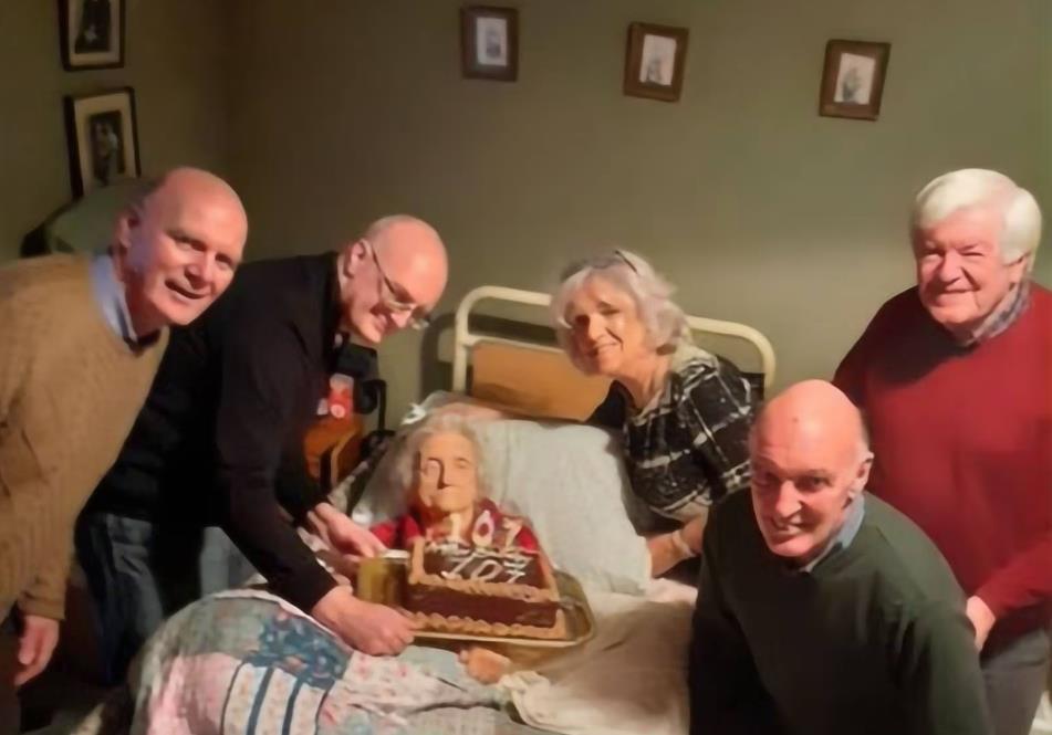爱尔兰最年长的女性之一去世，享年109岁