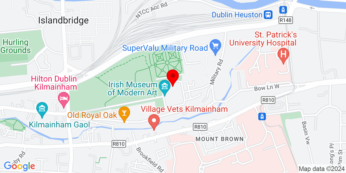 爱尔兰都柏林基尔梅汉姆军事路基尔梅汉姆皇家医院谷歌地图