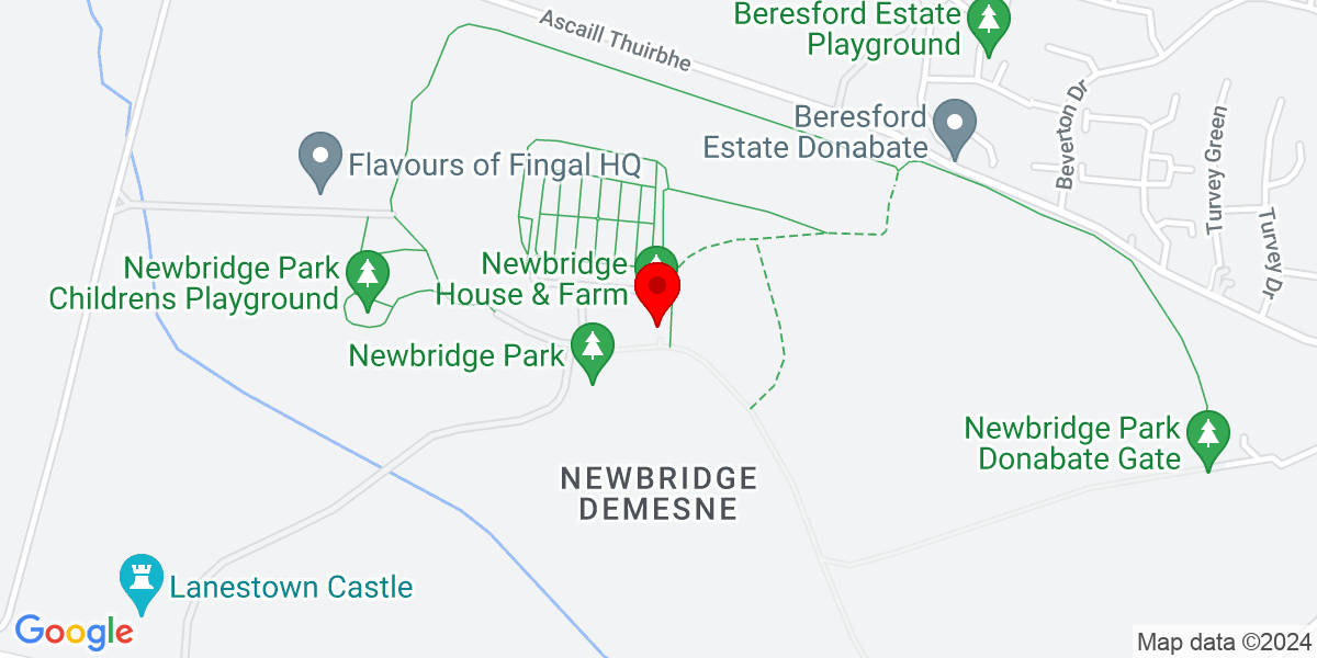 爱尔兰都柏林郡多纳贝特 Newbridge Demesne 纽布里奇大厦 (Newbridge House) 谷歌地图