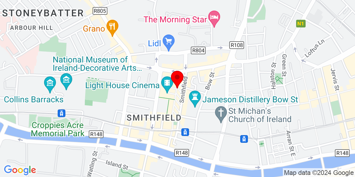 爱尔兰都柏林 7 区史密斯菲尔德史密斯菲尔德广场谷歌地图
