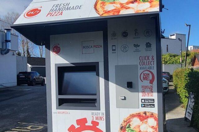 24小时披萨自动售货机你见过没？它来都柏林啦！