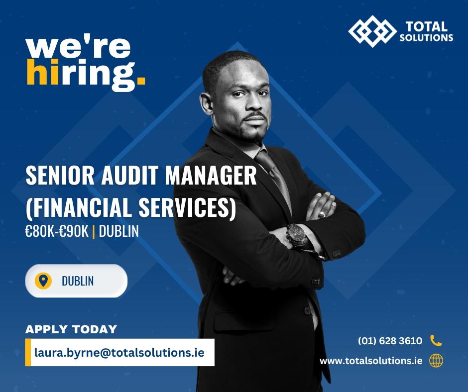 We are seeking a highly skilled and experienced Senior Financial Services Audit ...