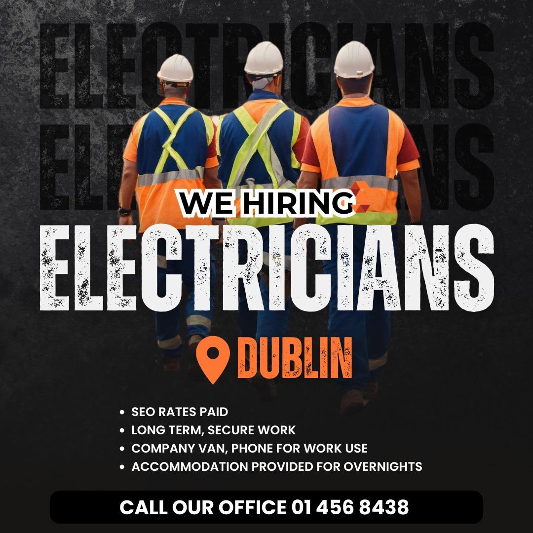 Excellent opportunity for a Qualified Electrician looking to get long term, sec...