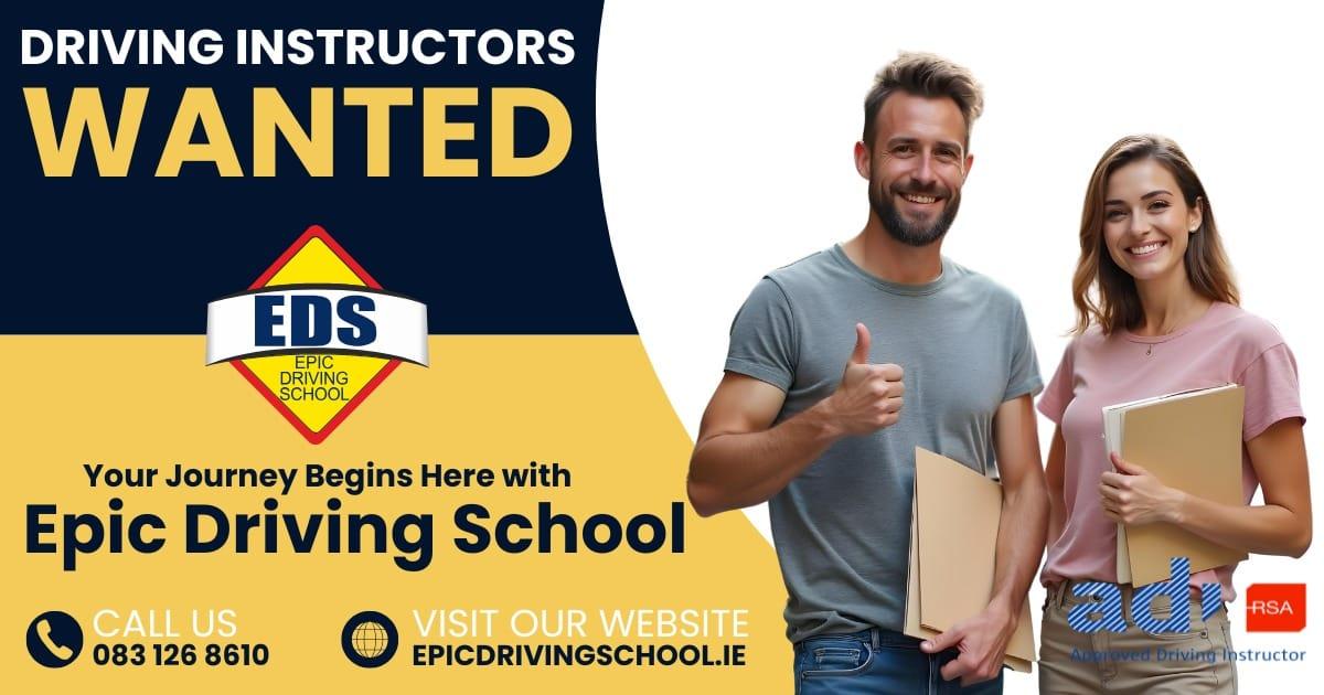 Become a Driving Instructor with EDS .
 Looking for Male and Female ADI'S . 
 TR...