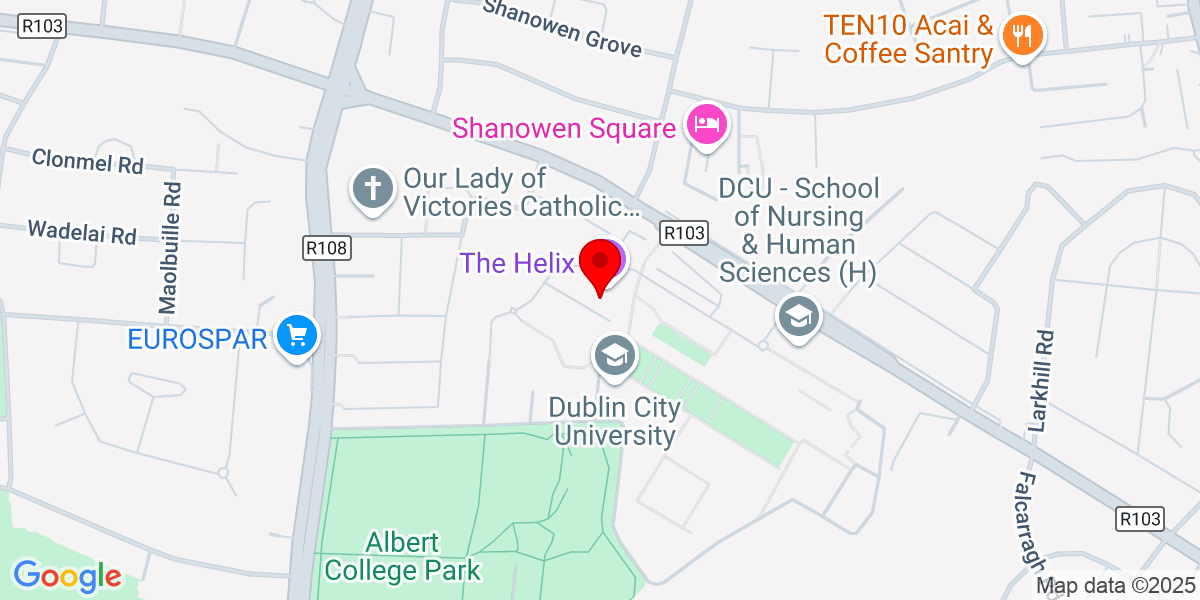 谷歌地图 The Helix, Collins Avenue, Whitehall, Dublin 9, Ireland