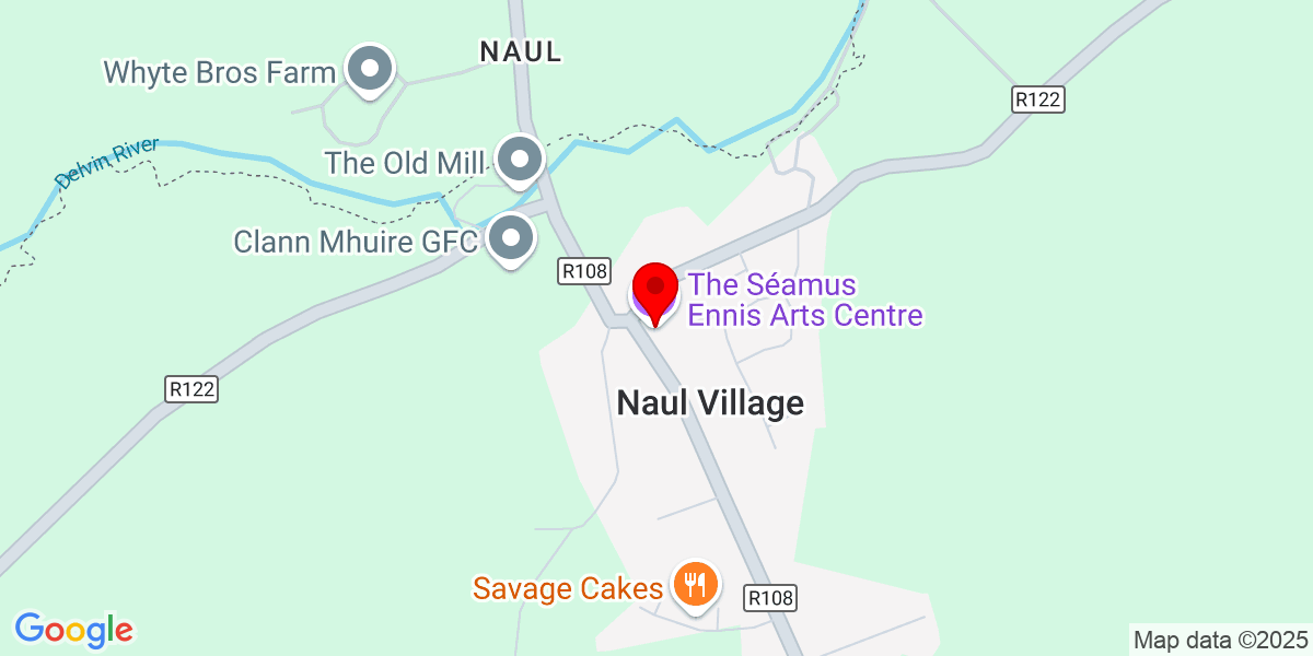 谷歌地图 Séamus Ennis 艺术中心, Main Street, Naul, Naul Village, 都柏林郡, 爱尔兰