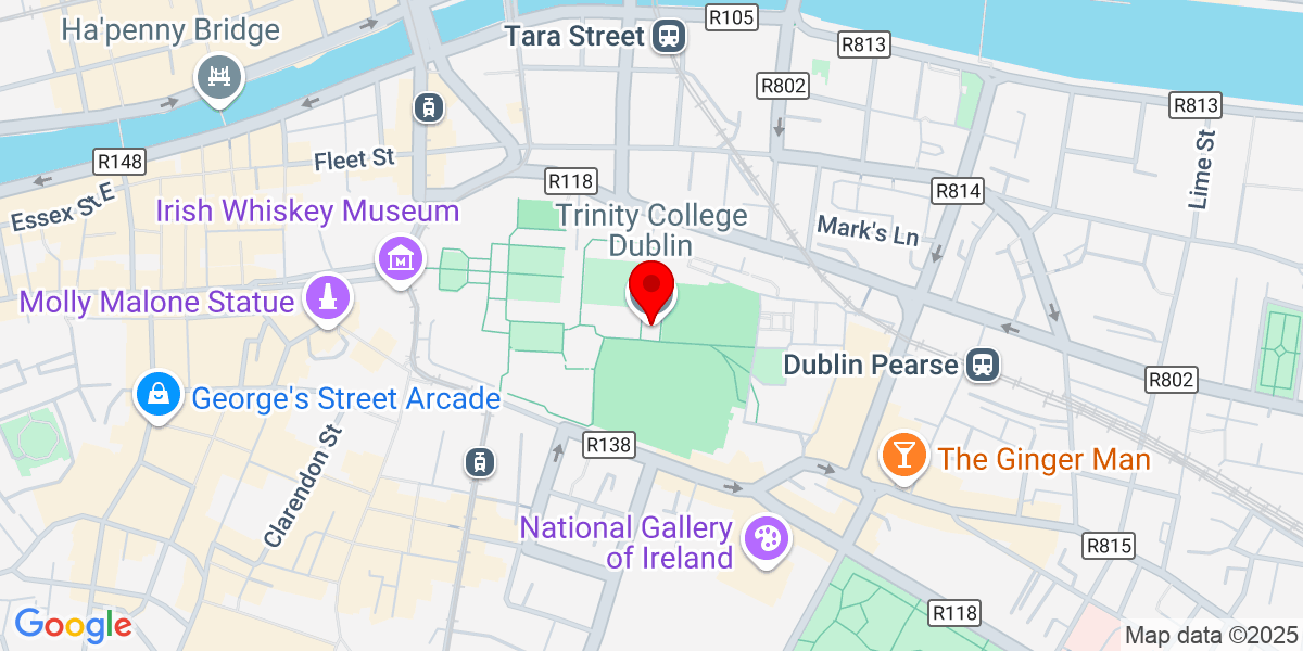 Google Trinity College，College Green，都柏林2，爱尔兰