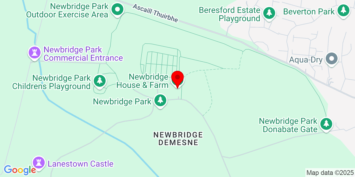 Google Map of Newbridge House＆Farm，Hearse Road，Newbridge Demesne，Donabate，Donabate，Donabate，Donabate，Dublin，Dublin，Ireland