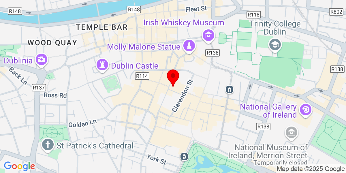 Google So Art Editions的Google地图，爱尔兰都柏林William Street South